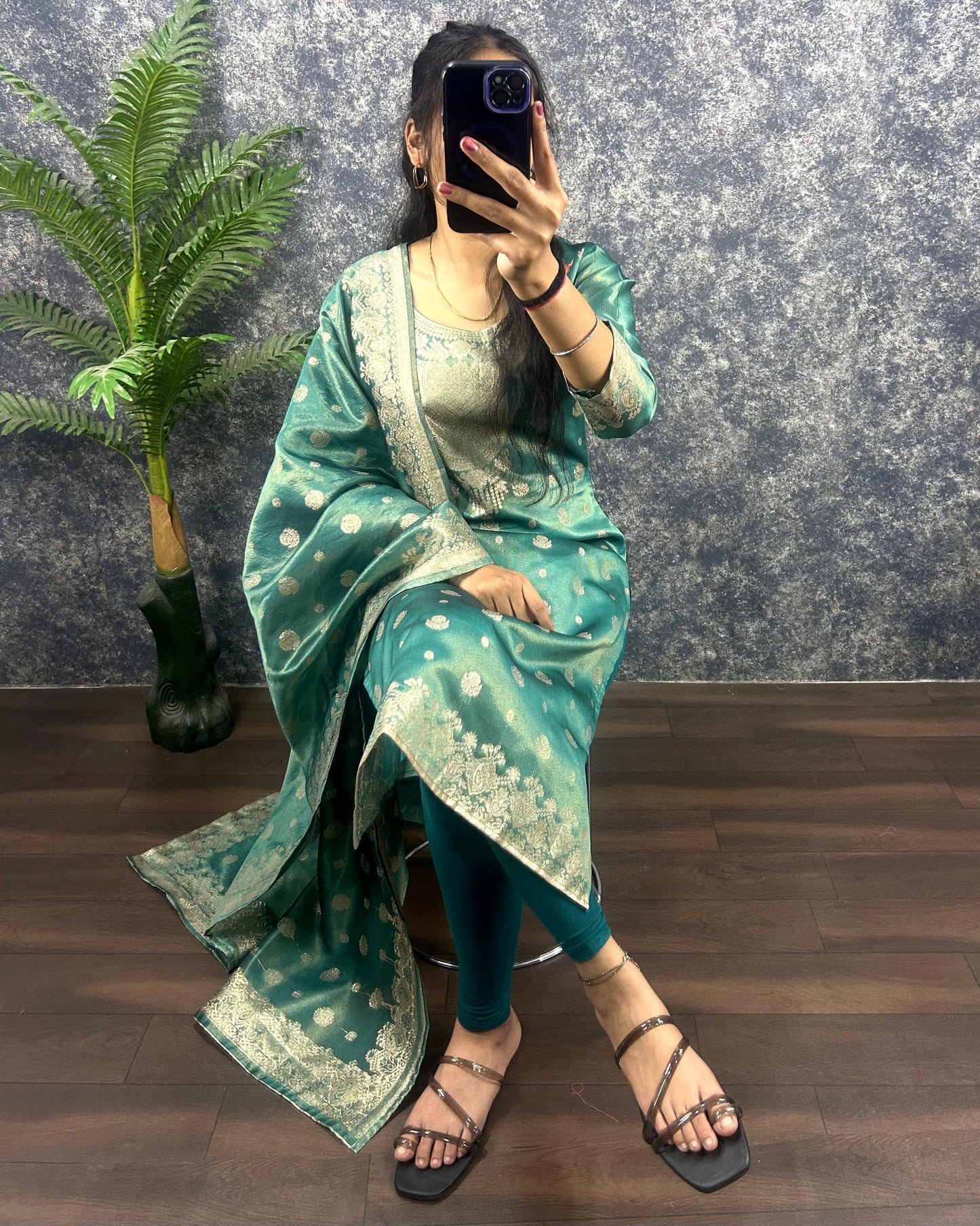 Pongal special Kurti set