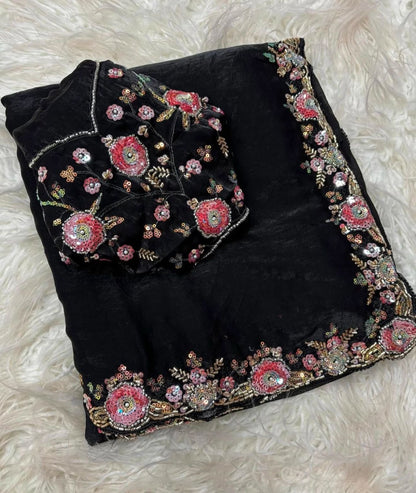 Hand embroidery Haldi Special Elegant Luxe
