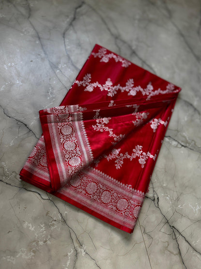 Pure Mashru Silk Saree Soft texture Luxe saree (Celebrate inspired)