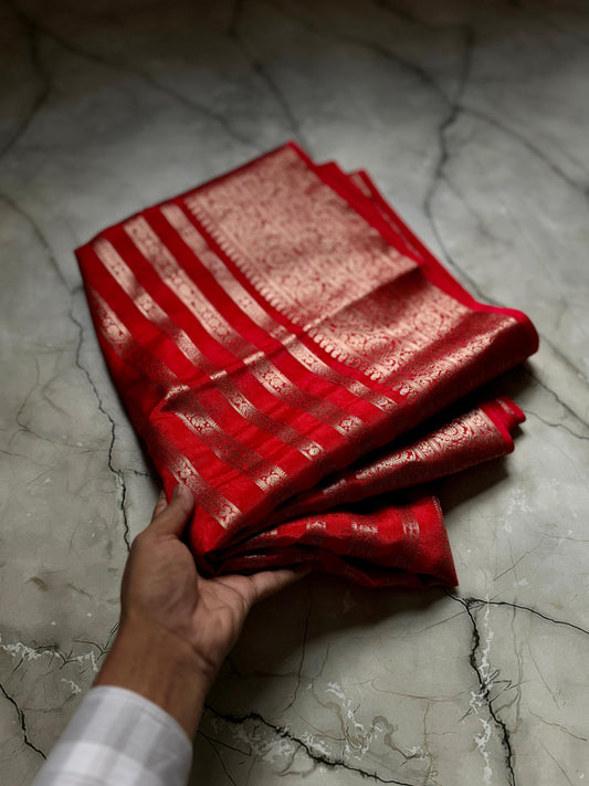 Banarasi warm silk soft silk saree
