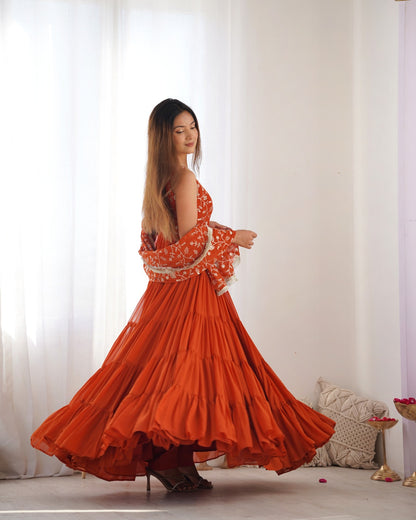 Anarakali Gowns /3 In one Use Set