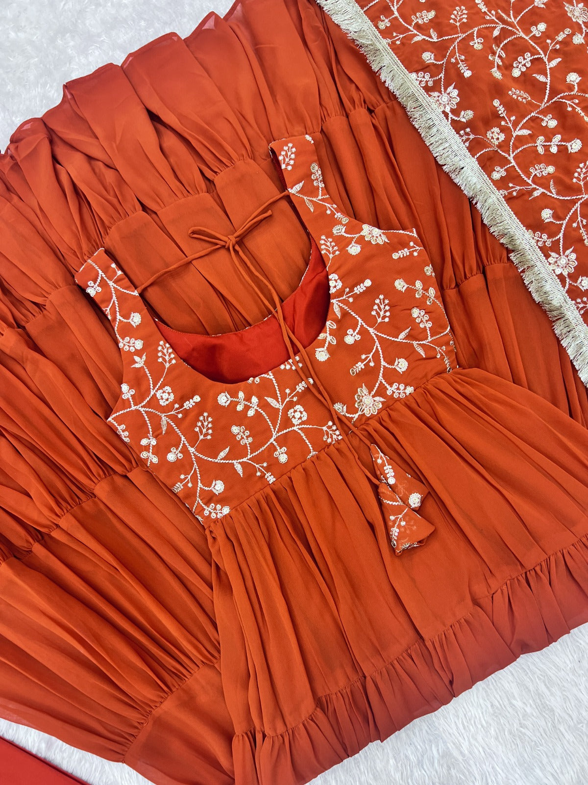 Anarakali Gowns /3 In one Use Set