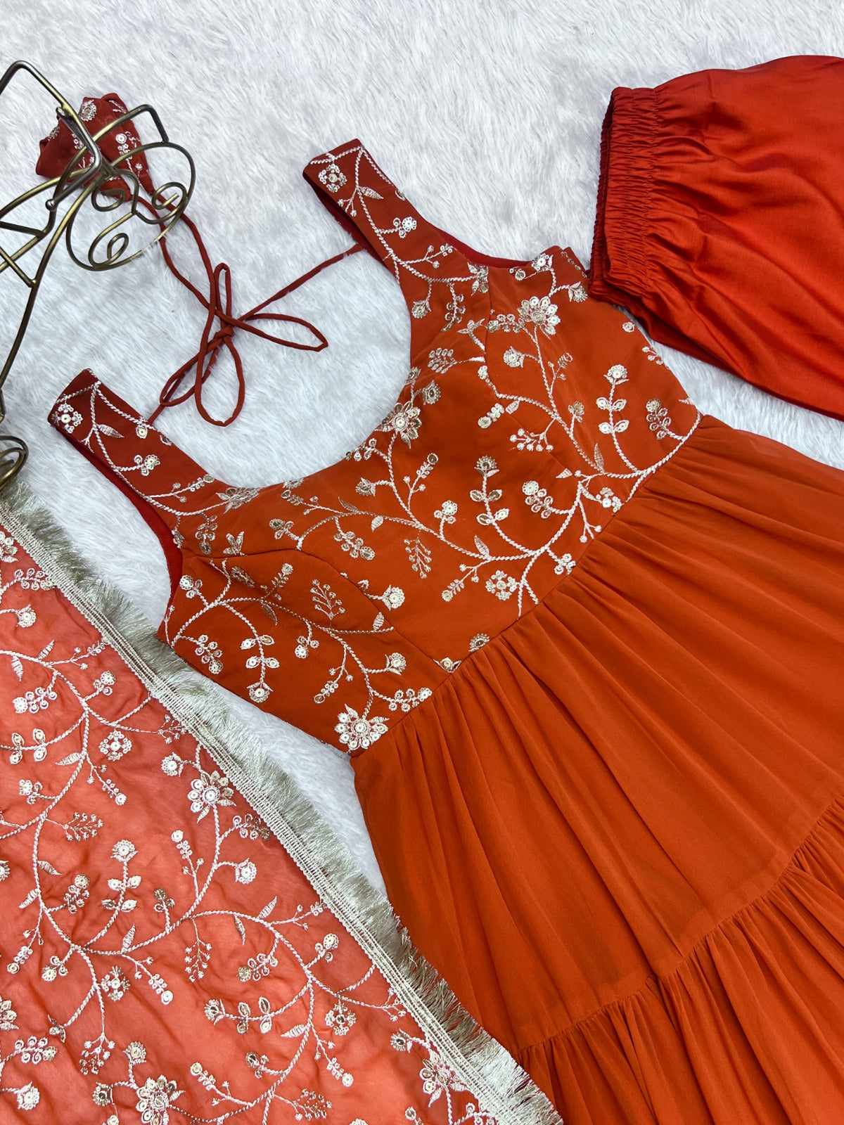 Anarakali Gowns /3 In one Use Set