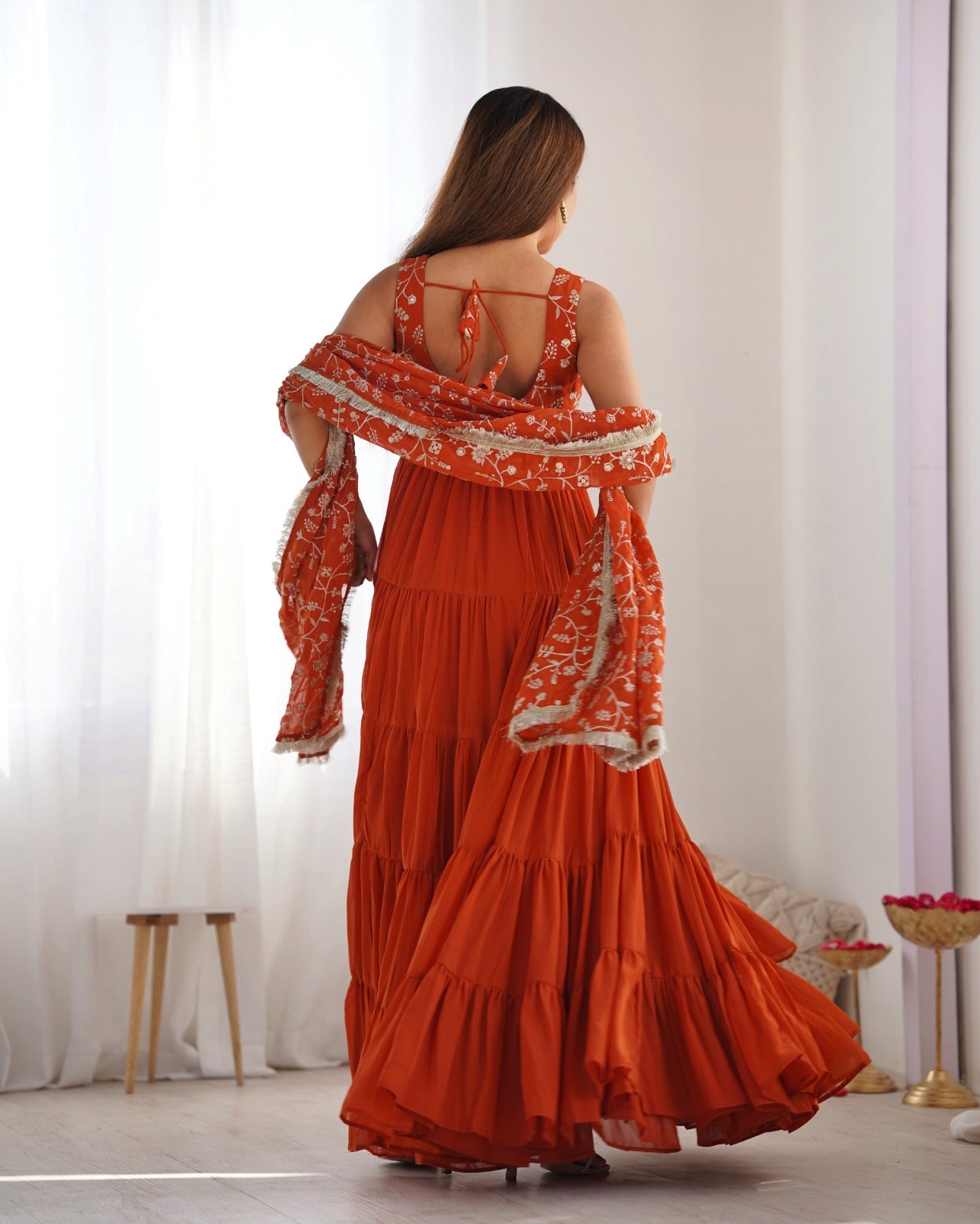 Anarakali Gowns /3 In one Use Set