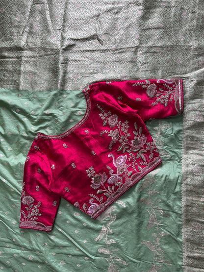 Exclusive Desgin Saree with Luxe stitched Blouse