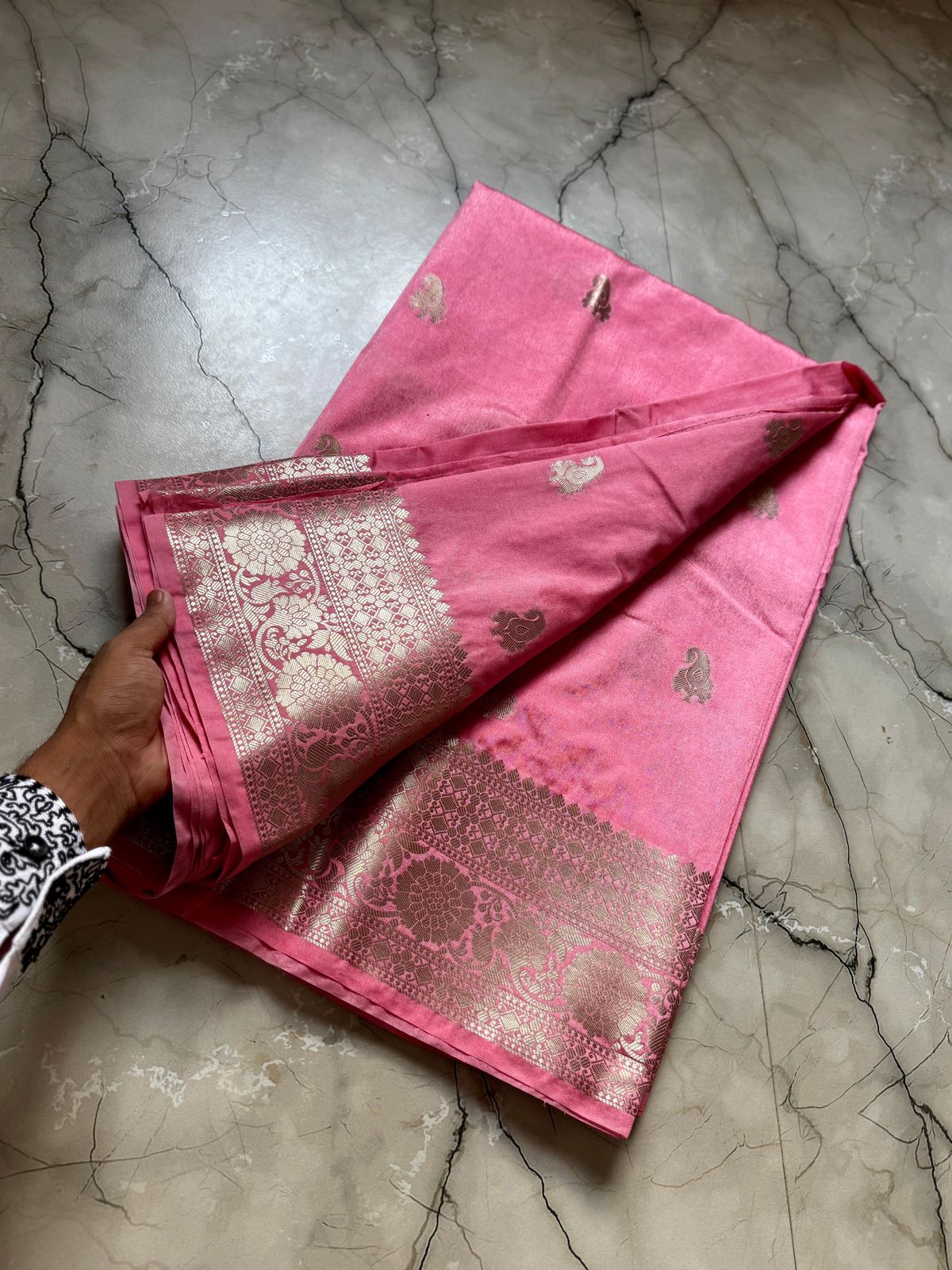 Banarasi Budget Semi Georgette Sarees