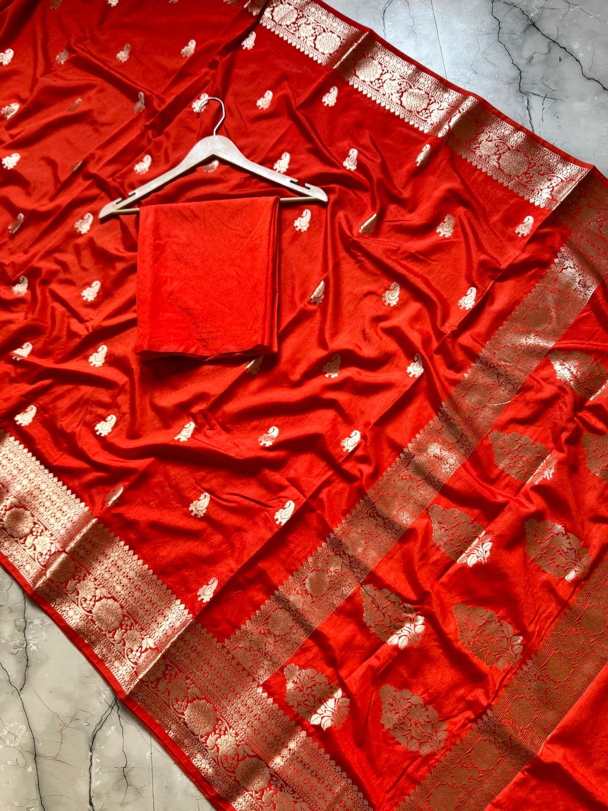 Banarasi Budget Semi Georgette Sarees