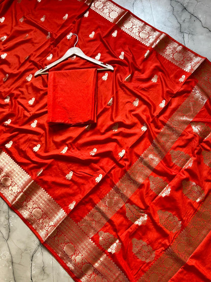 Banarasi Budget Semi Georgette Sarees