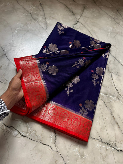 Semi Katan Silk Budget Saree