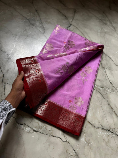 Semi Katan Silk Budget Saree