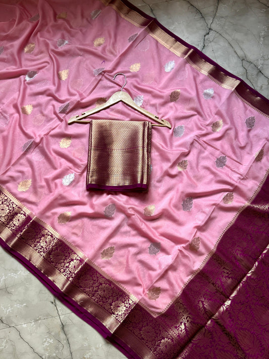 Banarasi Seni Georgette Budget  sarees