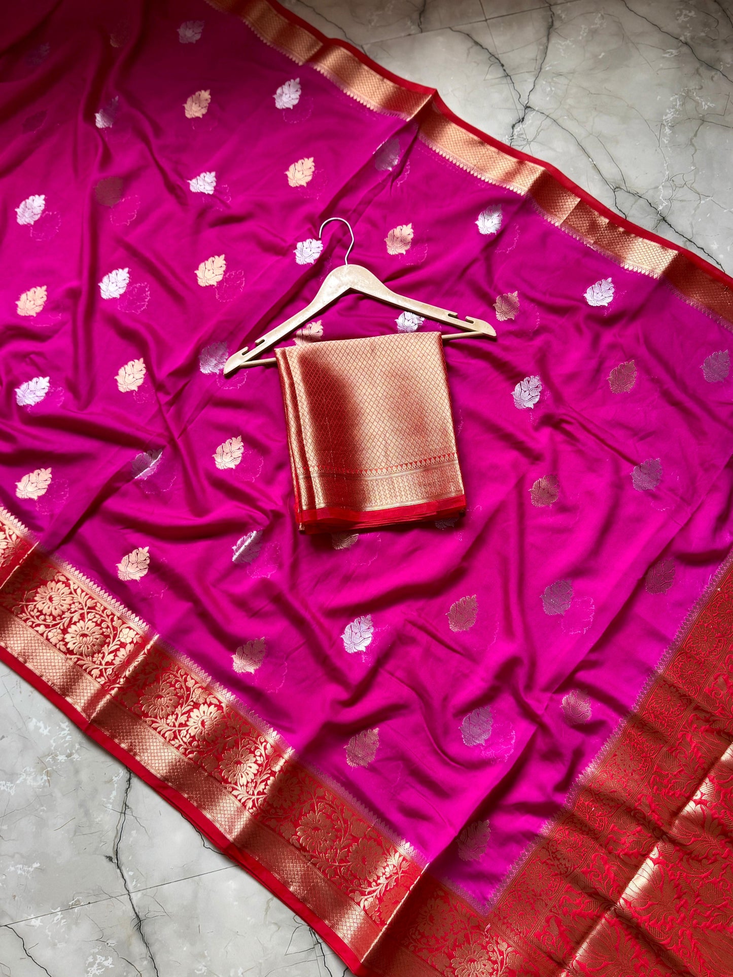 Banarasi Seni Georgette Budget  sarees