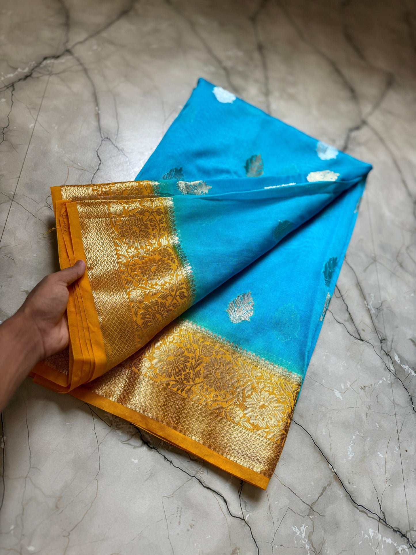 Banarasi Seni Georgette Budget  sarees