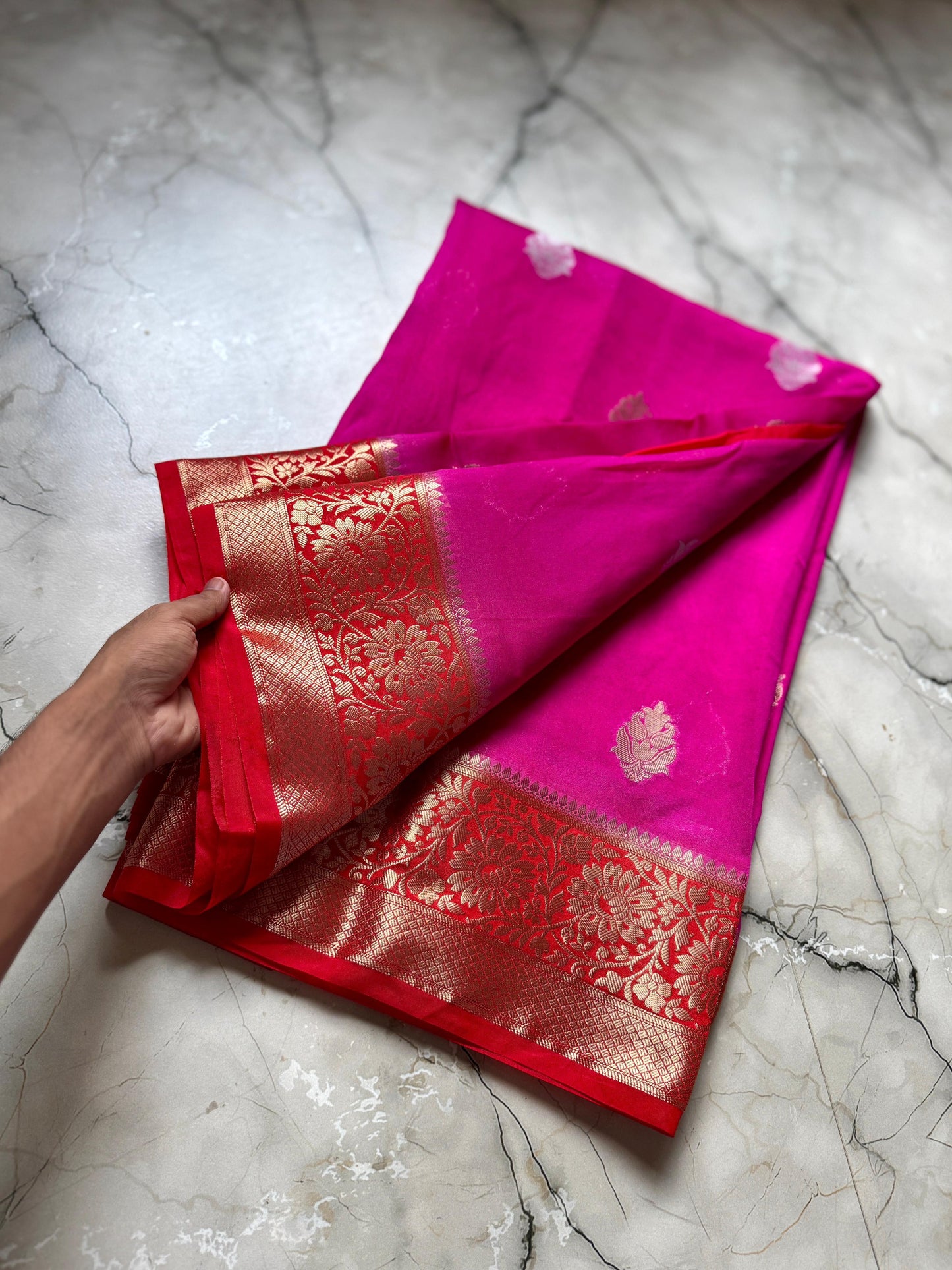 Banarasi Seni Georgette Budget  sarees