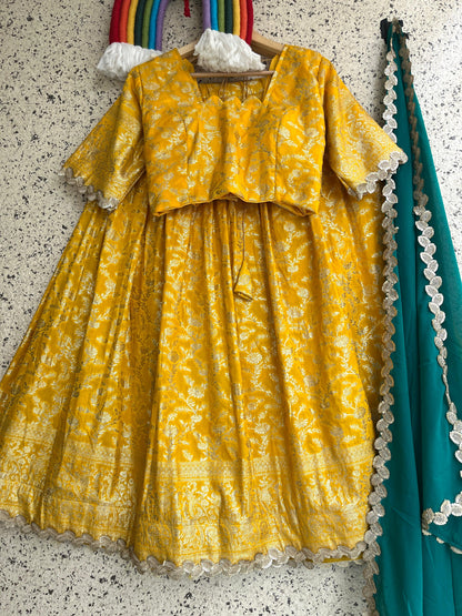 Trending peacock ready to wear Lehenga sets