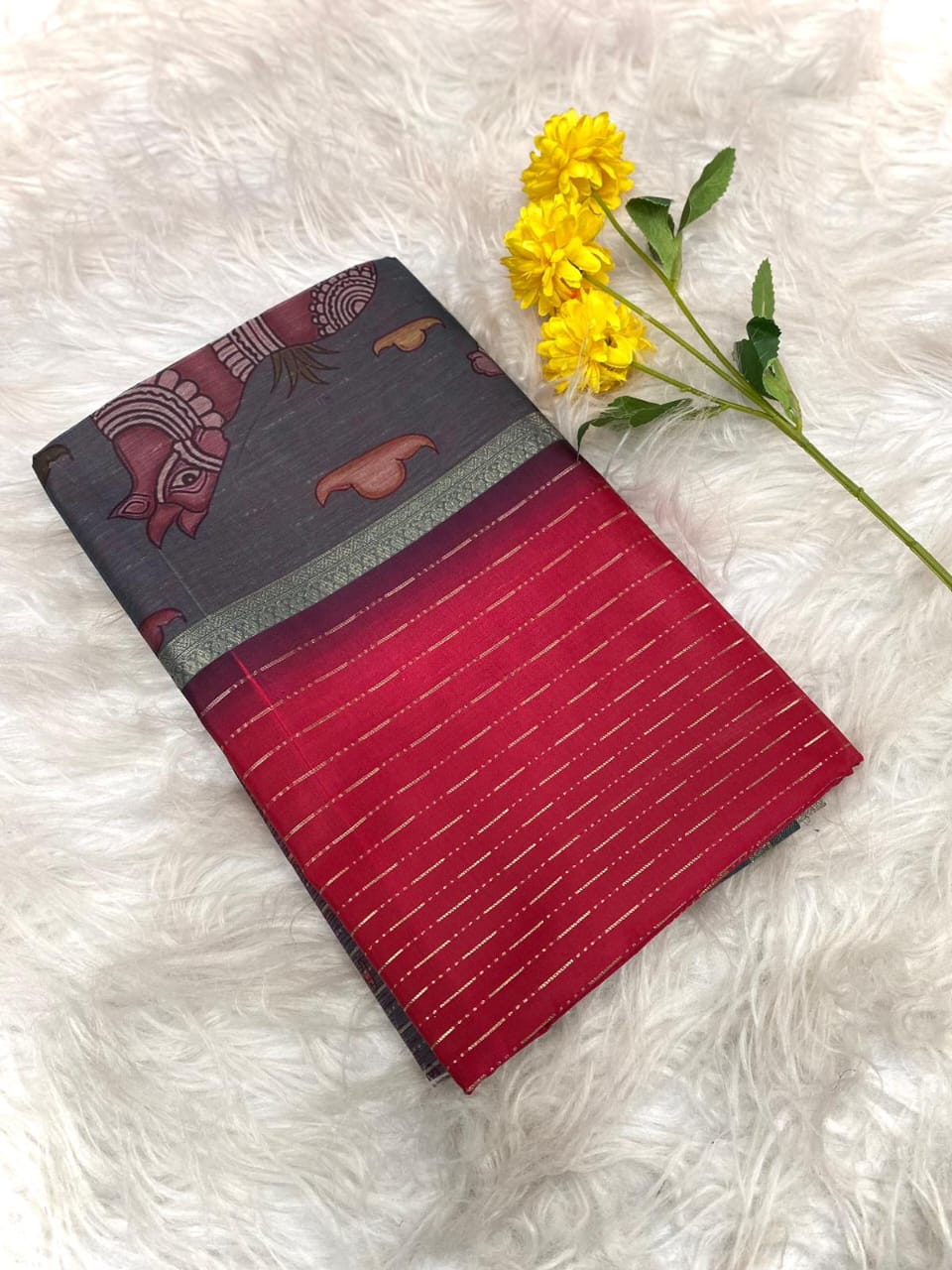 Kalamkari Classic Saree