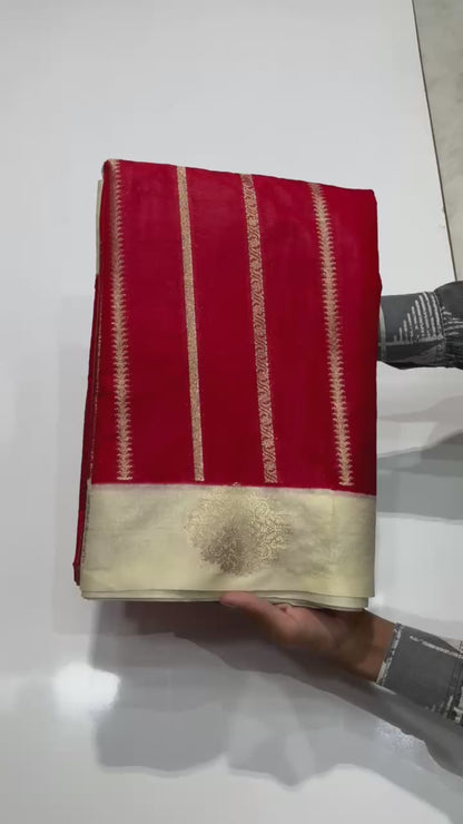 Banarasi Dyble Dupion Soft Classic sarees