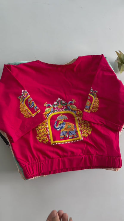 READY TO WEAR STRACHABLE BLOUSE FOR ALL SAREES