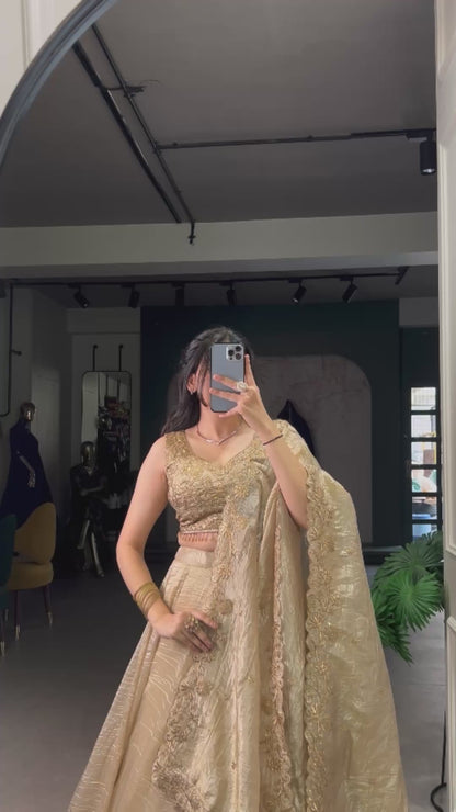 Gold Luxe Lehenga Set