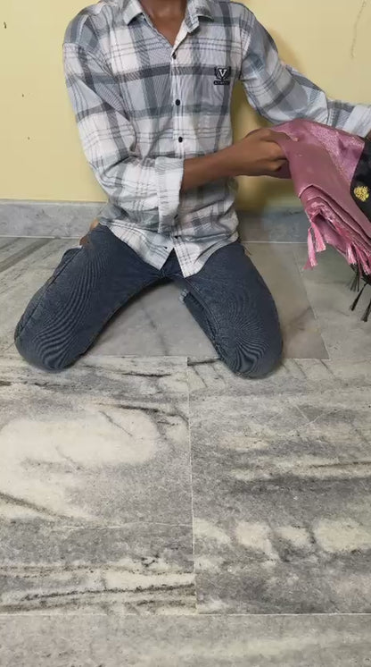 Banarasi katan tissues budget ghungroo saree