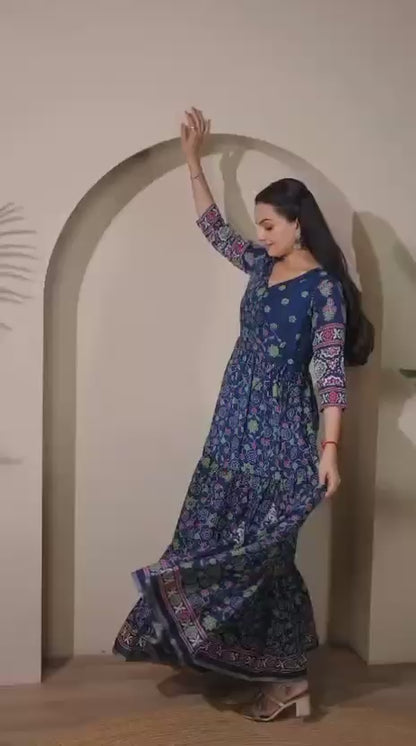 Angarakha party wear cafe gowns