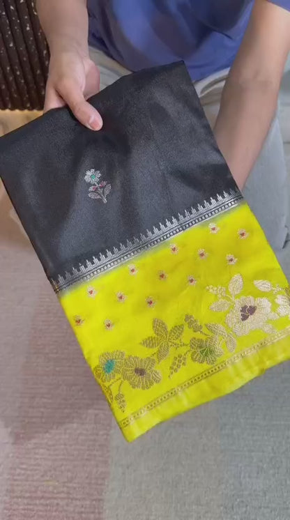 Banarasi fancy trending Alfi designer saree
