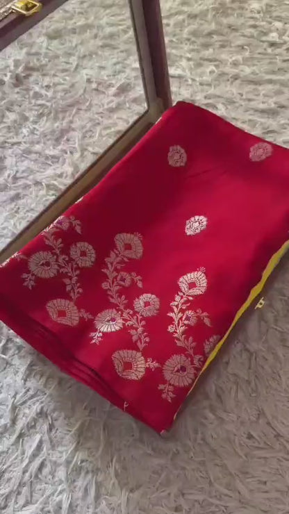 Viscose Banarasi’s budget soft weaving saree