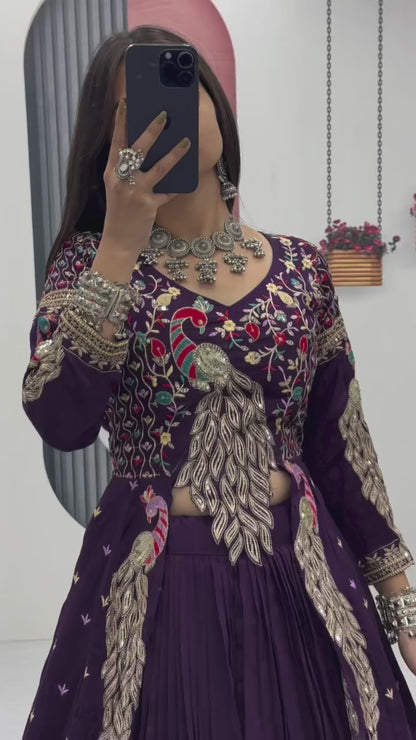 Big Boss, peacock  Degsiner Lehenga