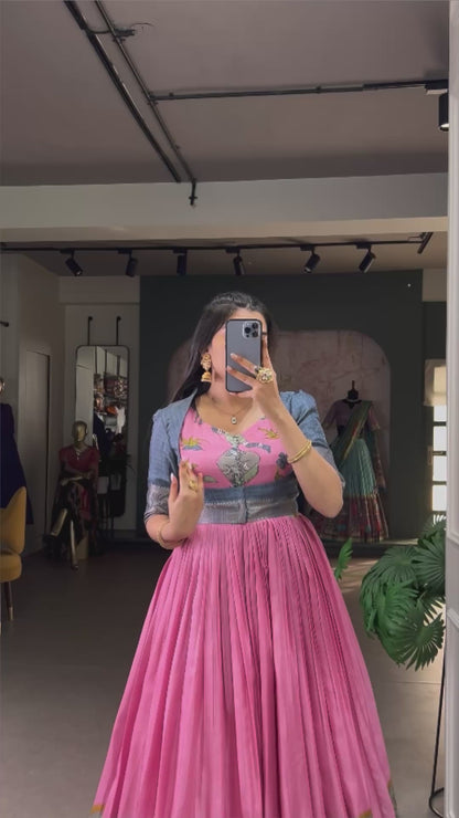 Gown with Koti (2 in Use Gowns )