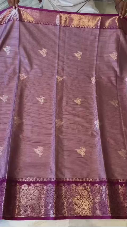 Budget classic traditional Katan soft silk saree