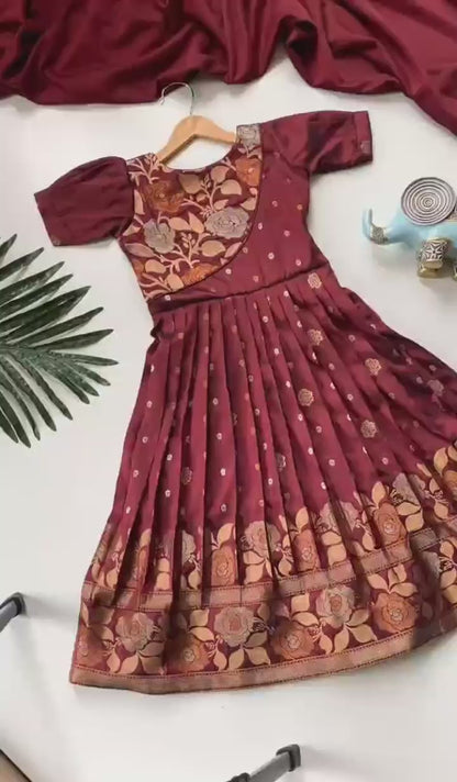 Suhani – Kids  Weaving Dress Collection