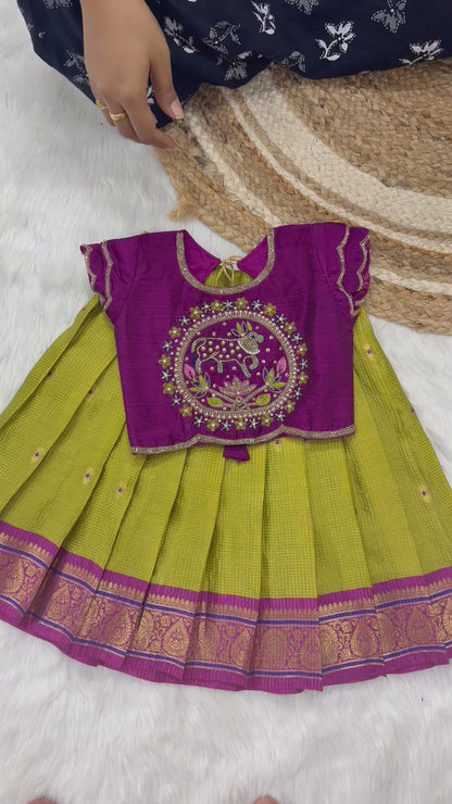 Baby girl cute set with brother kurta set combo