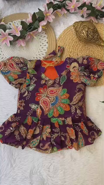 Kids Self Viscose kids cute sets