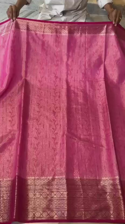 Banarasi trendy rao mango soft silk  sarees