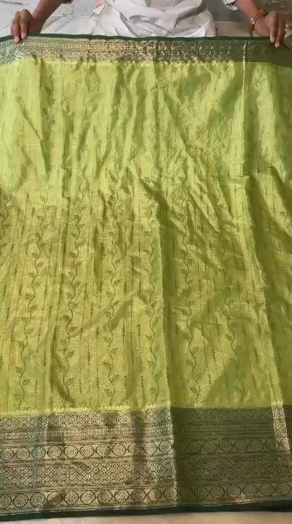 Banarasi trendy rao mango soft silk  sarees