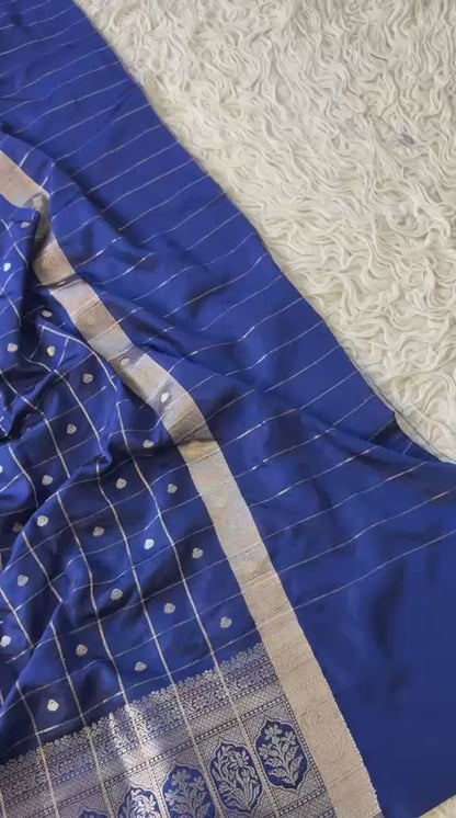 Vintage  traditional style butter silk Banarasi’s silk saree