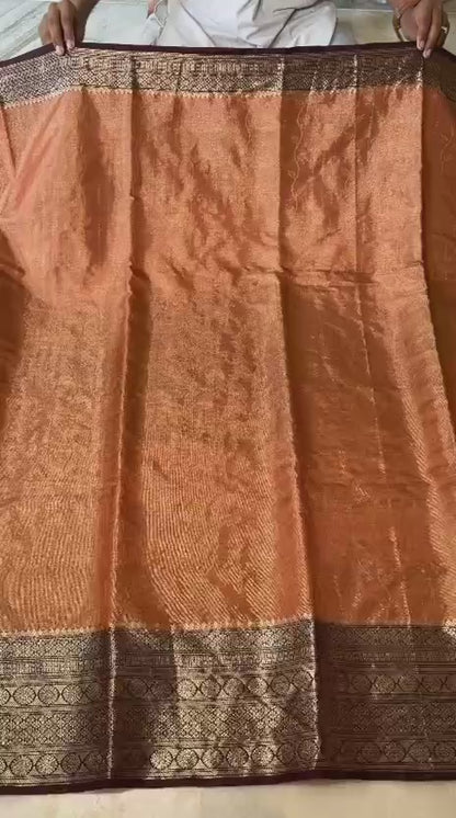 Banarasi trendy rao mango soft silk  sarees