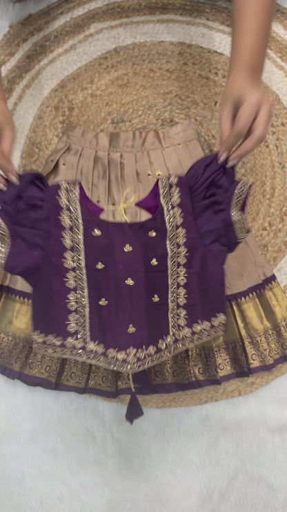 Brother and sister Cute combo Boy kurta with girl crop top
