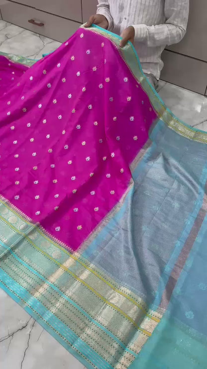 Banarasi budget Georgette Sarees