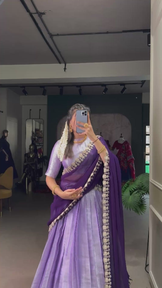 Purple Look Lehenga set