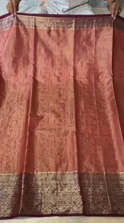 Banarasi trendy rao mango soft silk  sarees