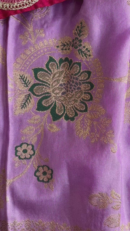 Saree With Stitched Blouse Luxe