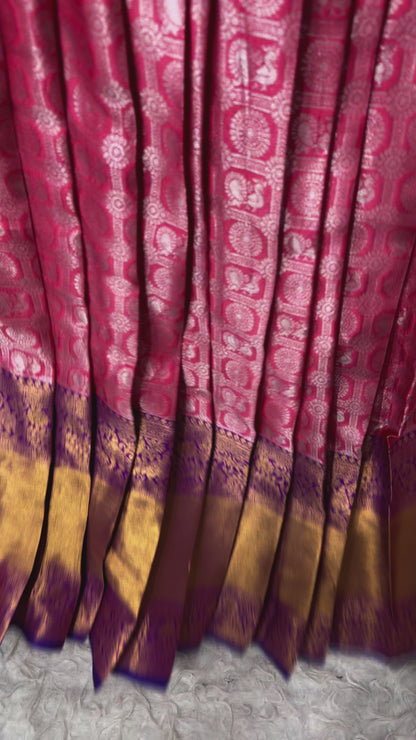 New Duel Shade Kanchipuram Lehenga sets