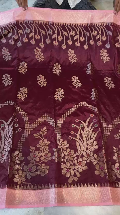 Banarasi trending dupian soft silk sarees