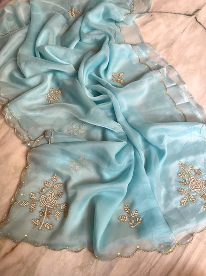 Trending budget pure soft chiffon sarees
