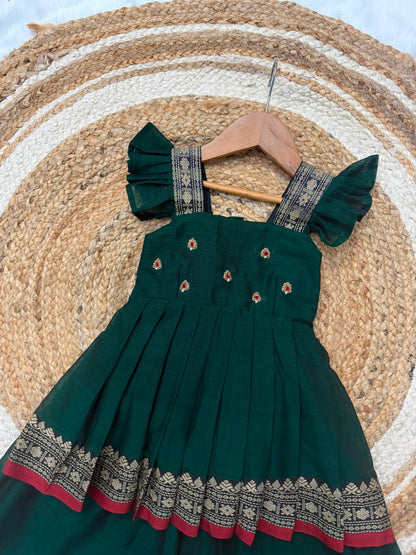 Kids narayanpet sharara cute sets