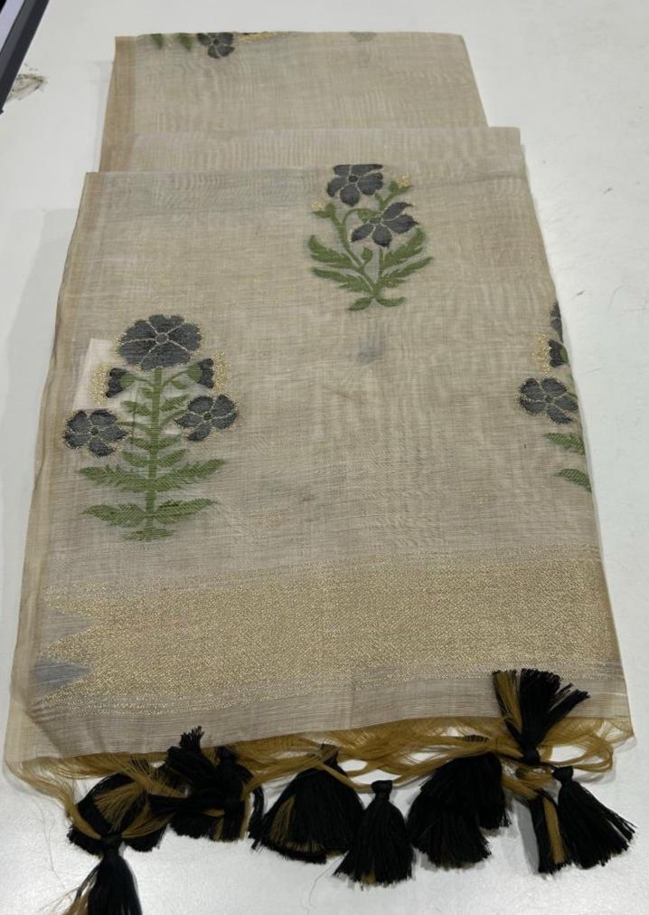 Jamdani Muga Cotton Sraees Classic