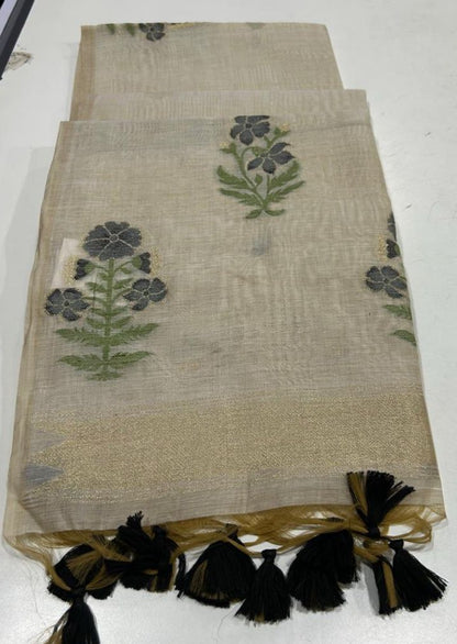 Jamdani Muga Cotton Sraees Classic