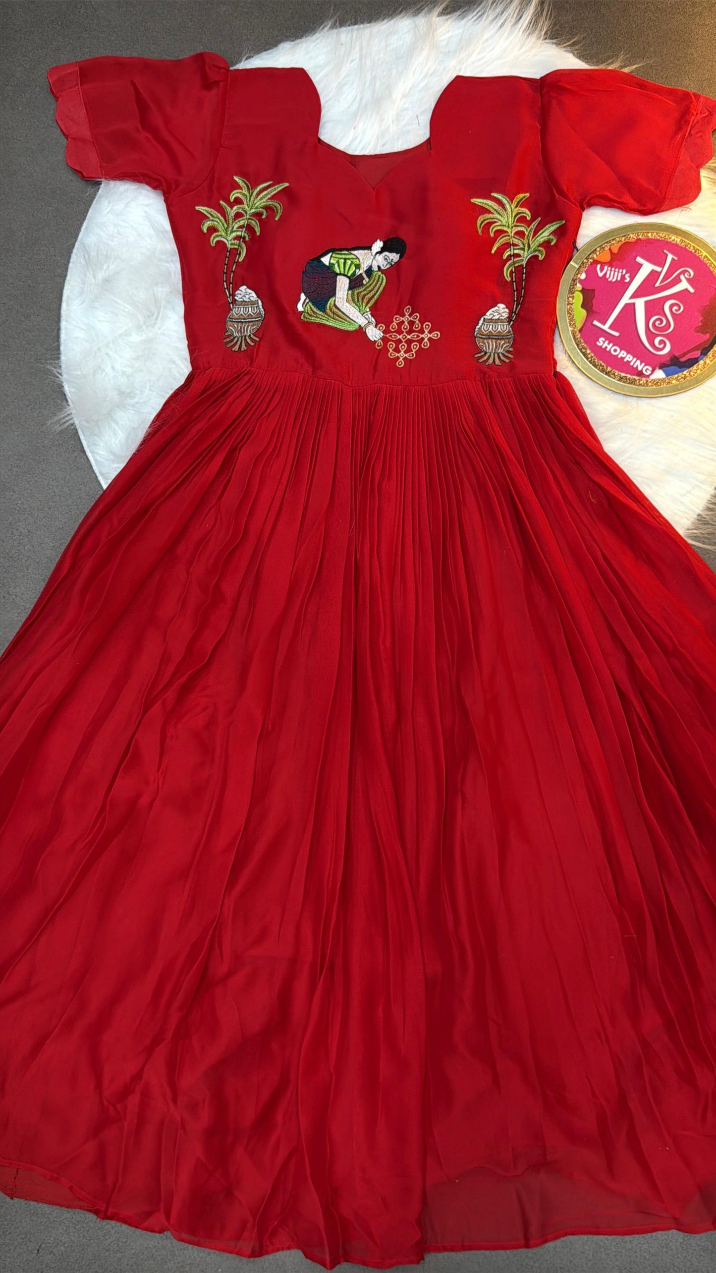 Sankranthi festival special  classic  thread work gowns