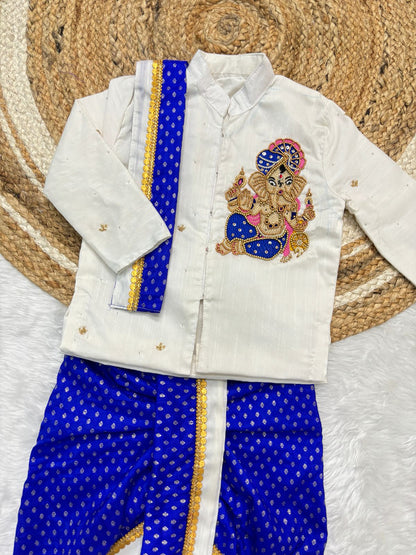 Kids kurta dhoti set